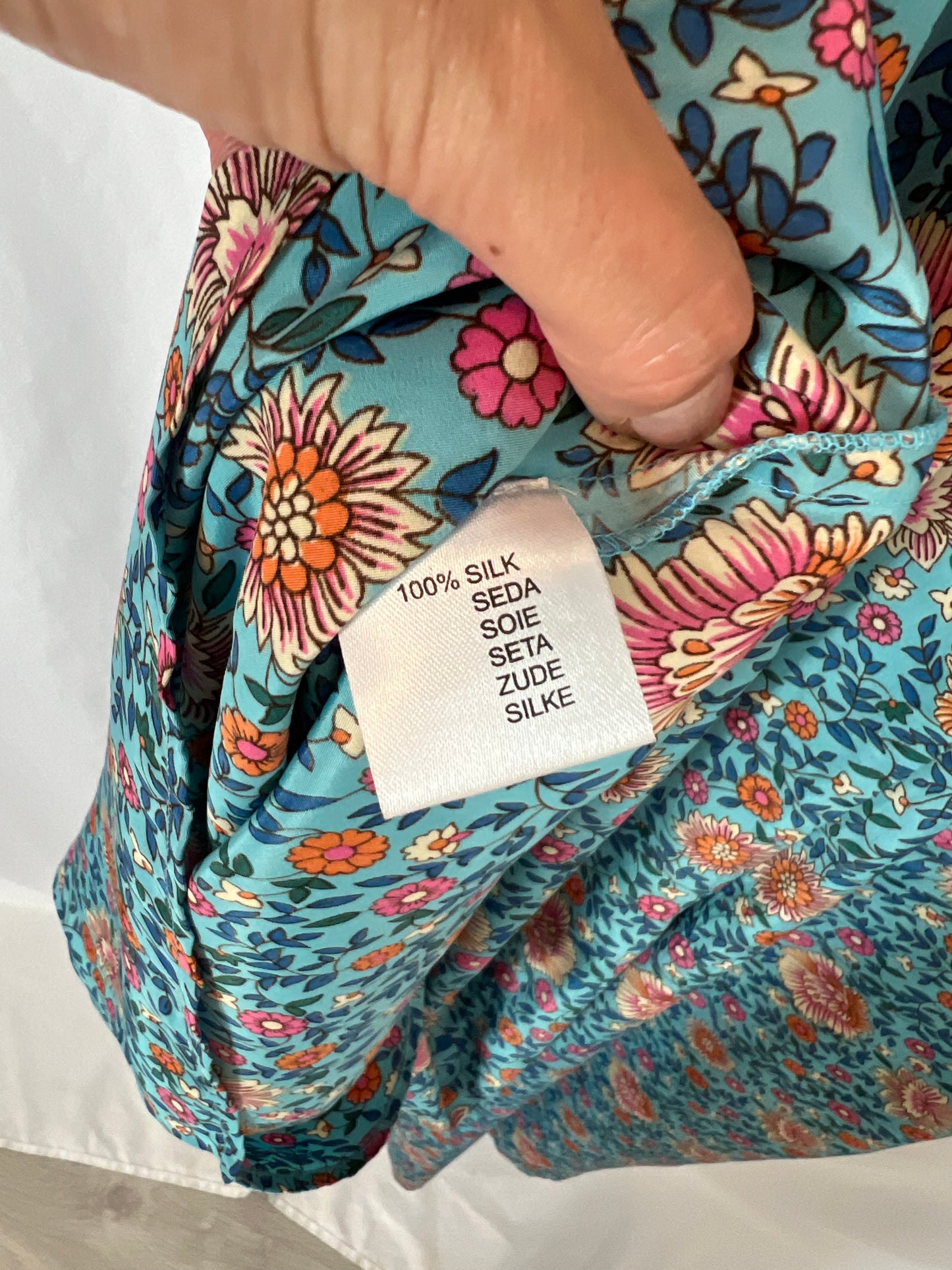 JOT . Mono seda estampado. TU (S/M)