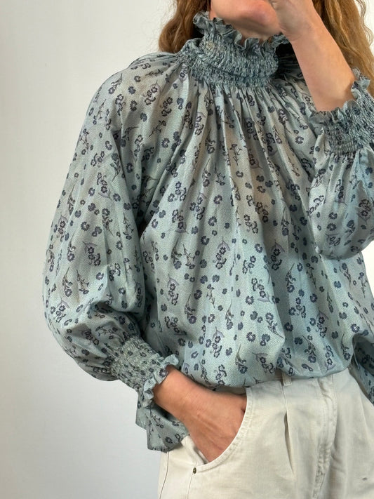 JOSEPHINE. Blusa seda estampada