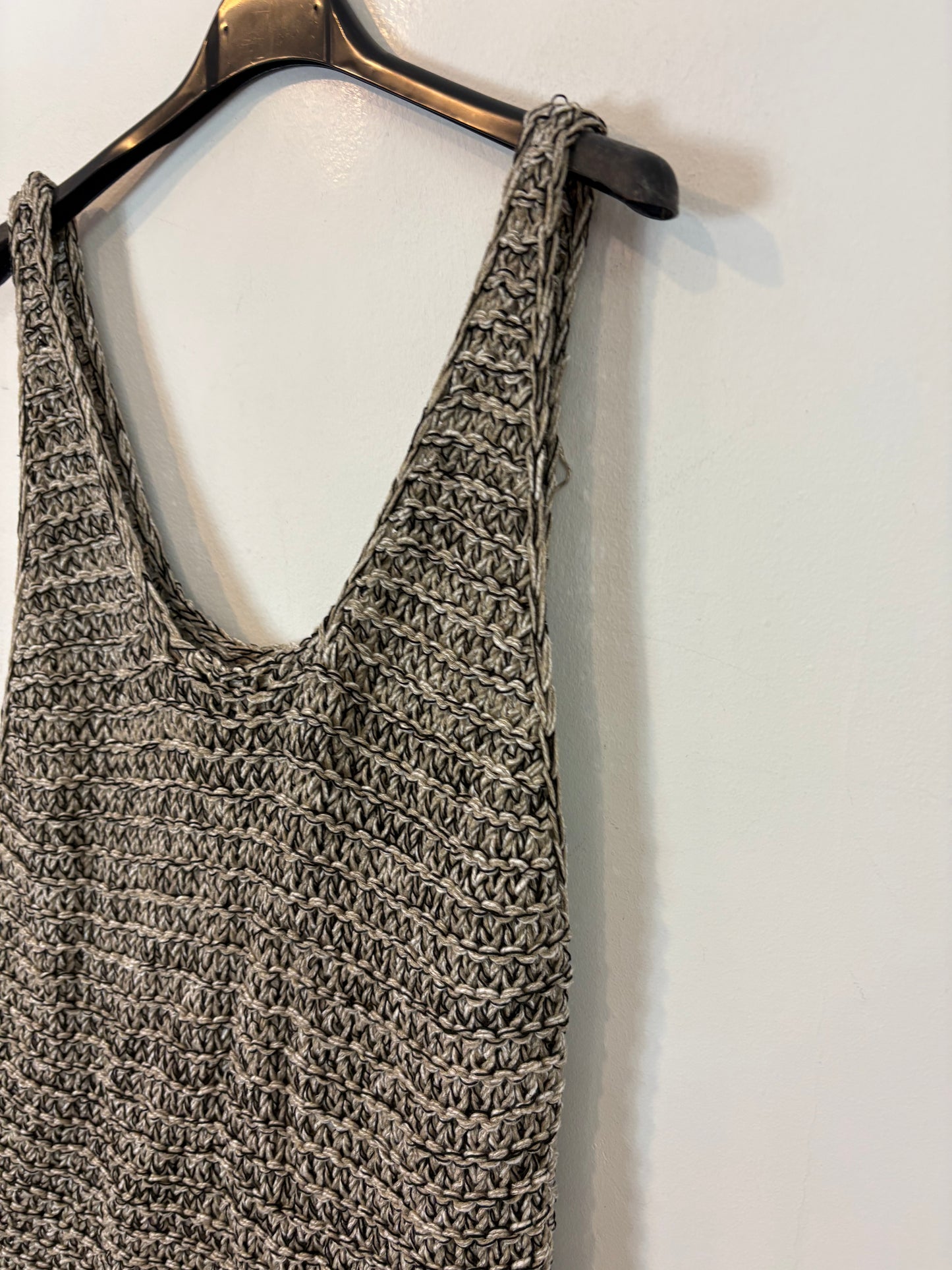 MASSIMO DUTTI. Open knit top. TM