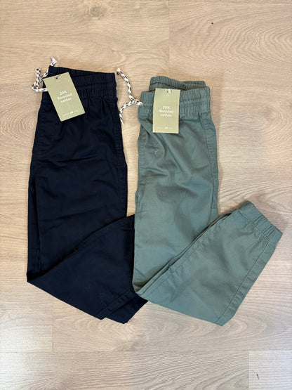 H&M. Set Pantalones tonos azul. T 7-8 años
