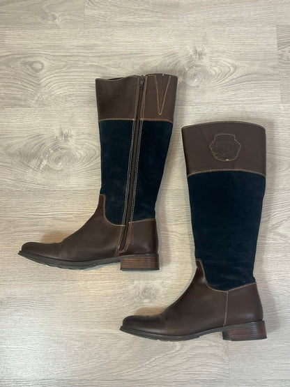 ALPE. Botas doble textura. T 40