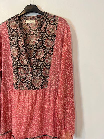 MAISON HOTEL. Vestido largo estampado algodón ligero