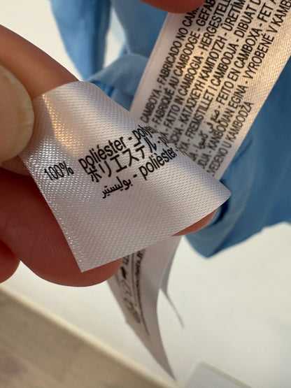 ZARA. Conjunto azul falda y blusa