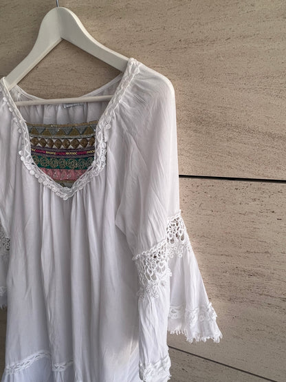 OTRAS. Vestido corto playero. T S/M