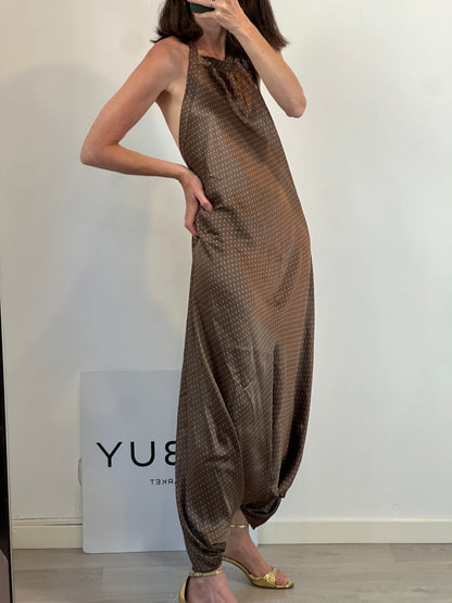 PAUL&JOE. Mono seda halter. T 38