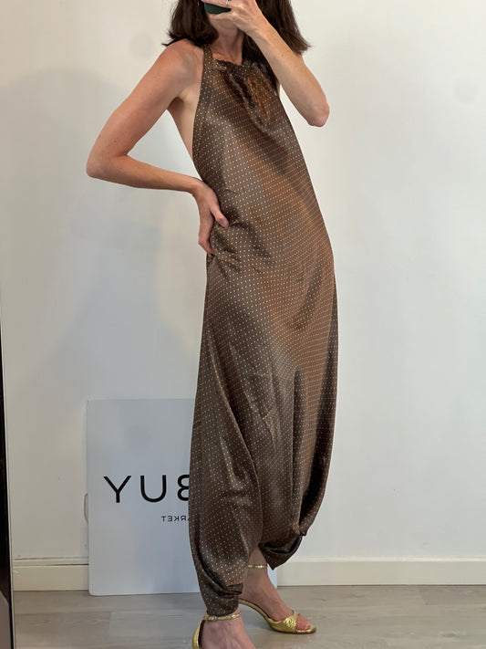 PAUL&JOE. Mono seda halter. T 38