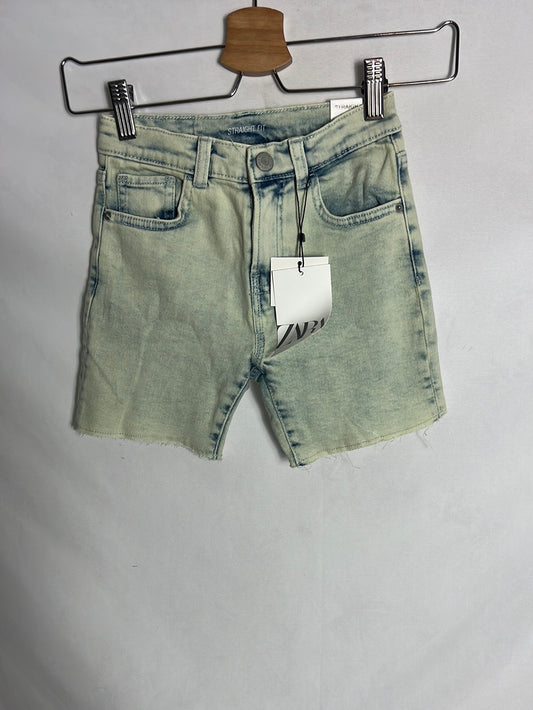 ZARA. Distressed denim shorts. Size 6 years