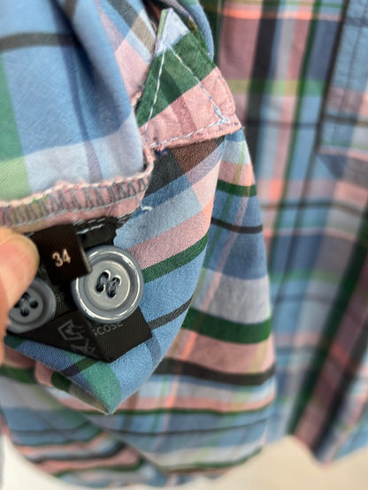 ISABEL MARANT. Blue checked shirt. Size 34