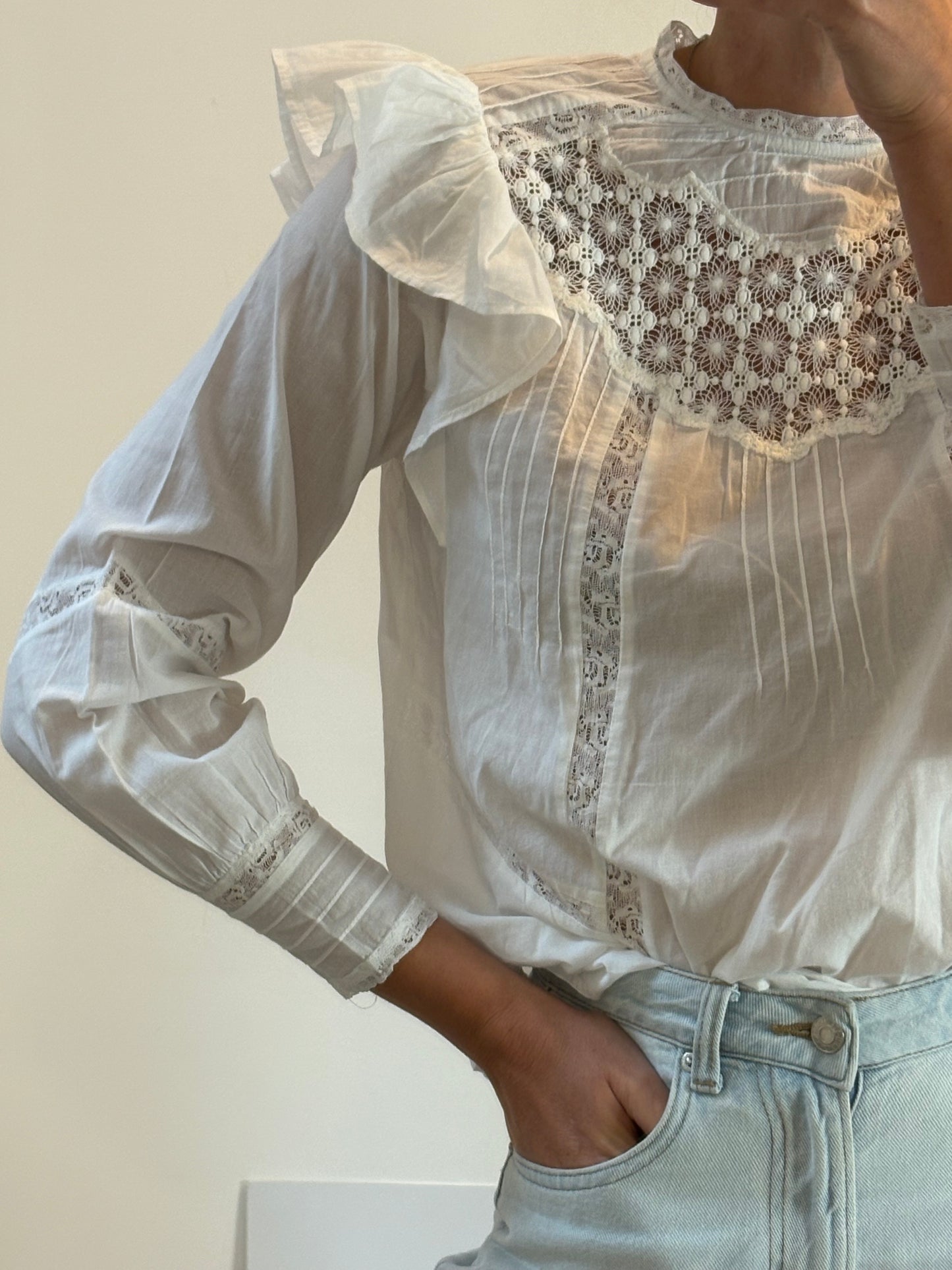 ZARA. Black stretch knit top. TL