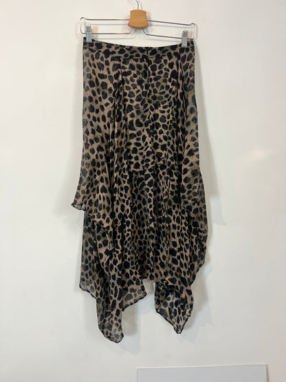 BIMBA Y LOLA. Falda animal print