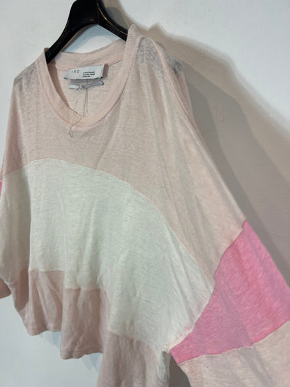 IRO. Camiseta rayas lino  T.xs