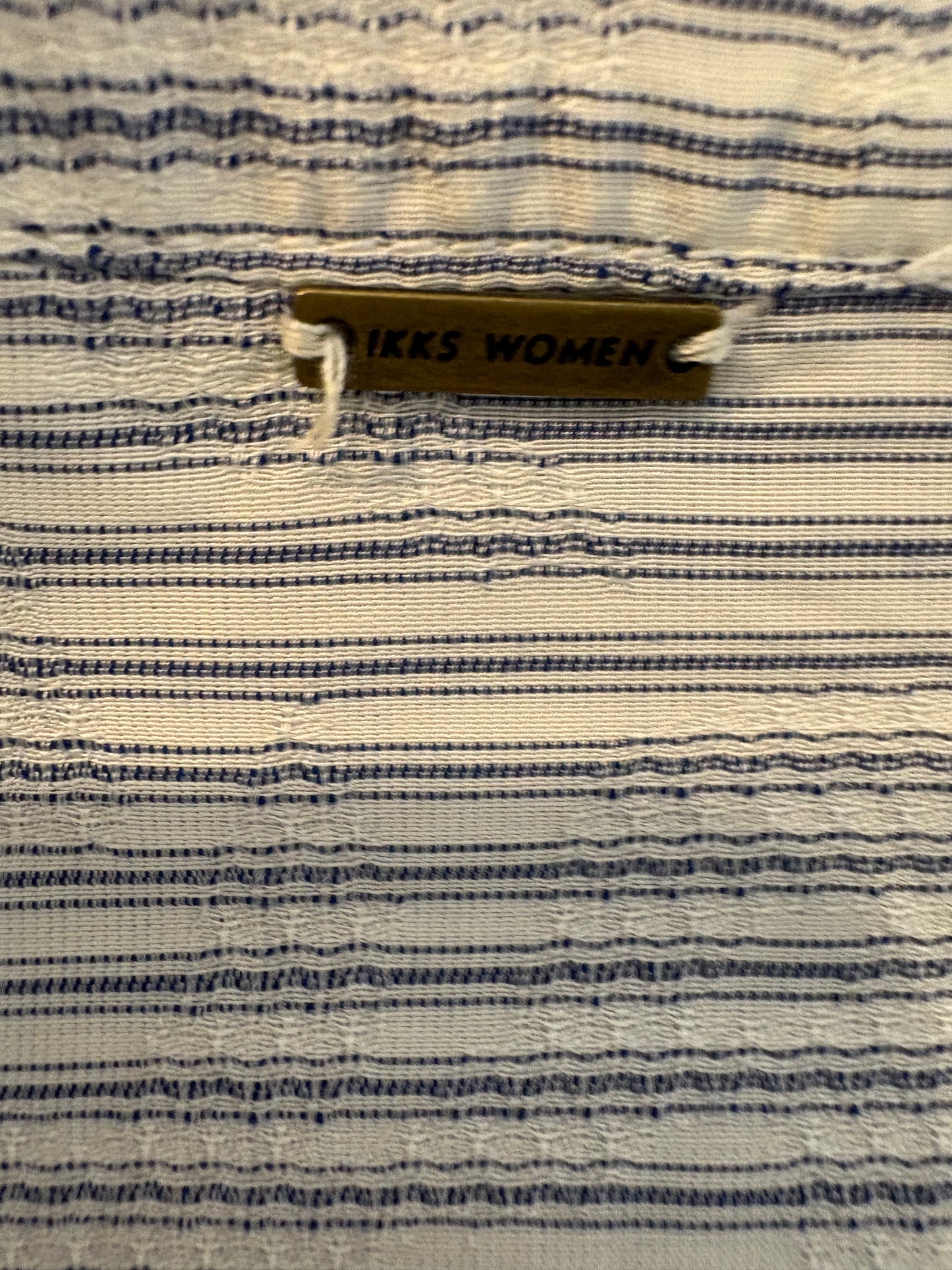 IKKS. Camisa rayas fluida