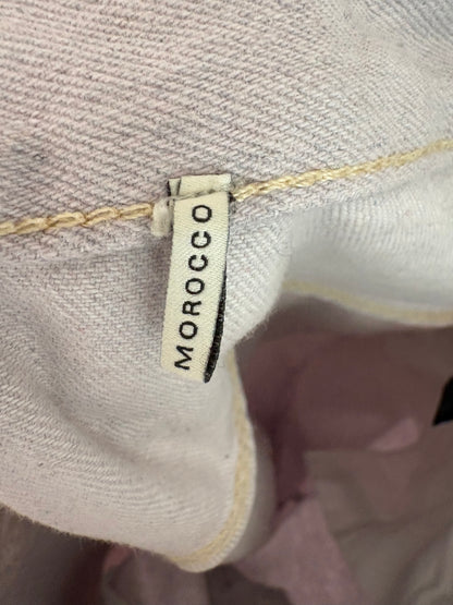 ISABEL MARANT. Denim recto malva claro. T 36