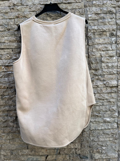 COS. Top textura aberura