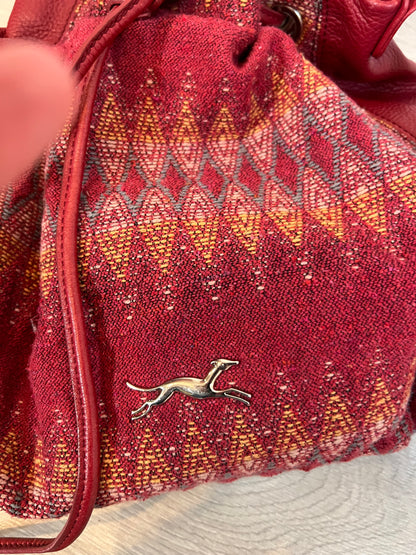 BIMBA Y LOLA. Double-textured sack bag