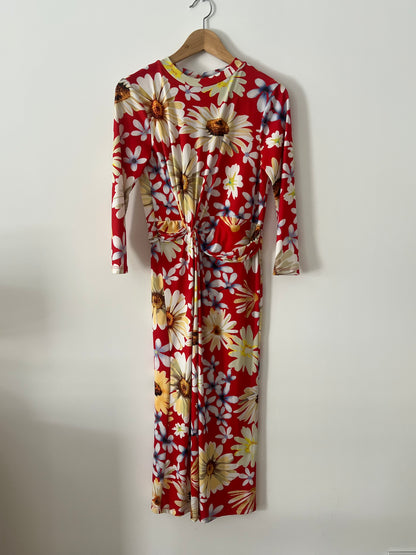 SFERA. Vestido largo flores