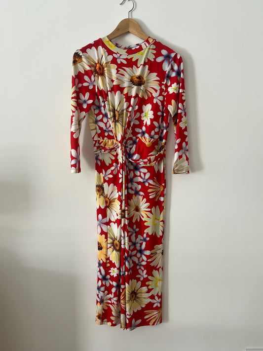 SFERA. Vestido largo flores