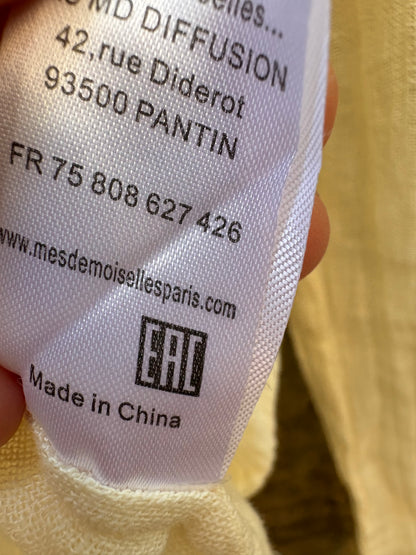 MES DEMOISELLES. Blusa textura anudada