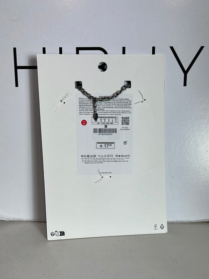 ZARA. Collar rígido flor