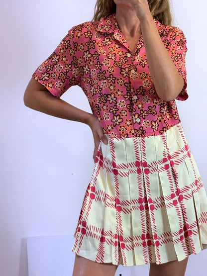 MARNI x UNIQLO. Vestido mult estampado tablas