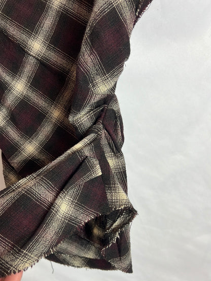 ISABEL MARANT ETOILE. Checked wool gathered top. Size 36