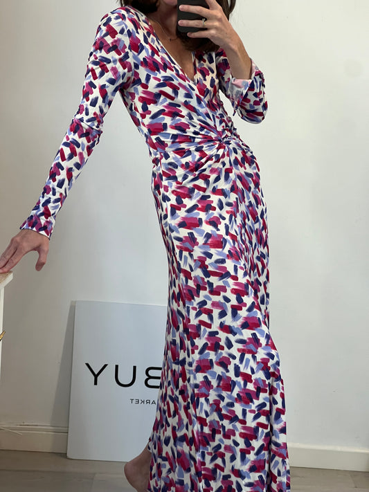 ROTATE.  Vestido largo estampado  T.36