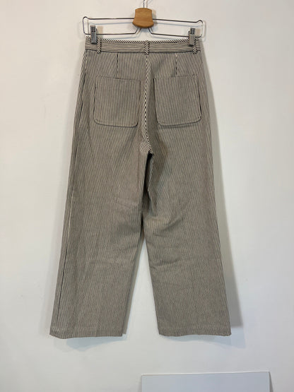 SESSÚN. Pantalón palazo rayas T.36