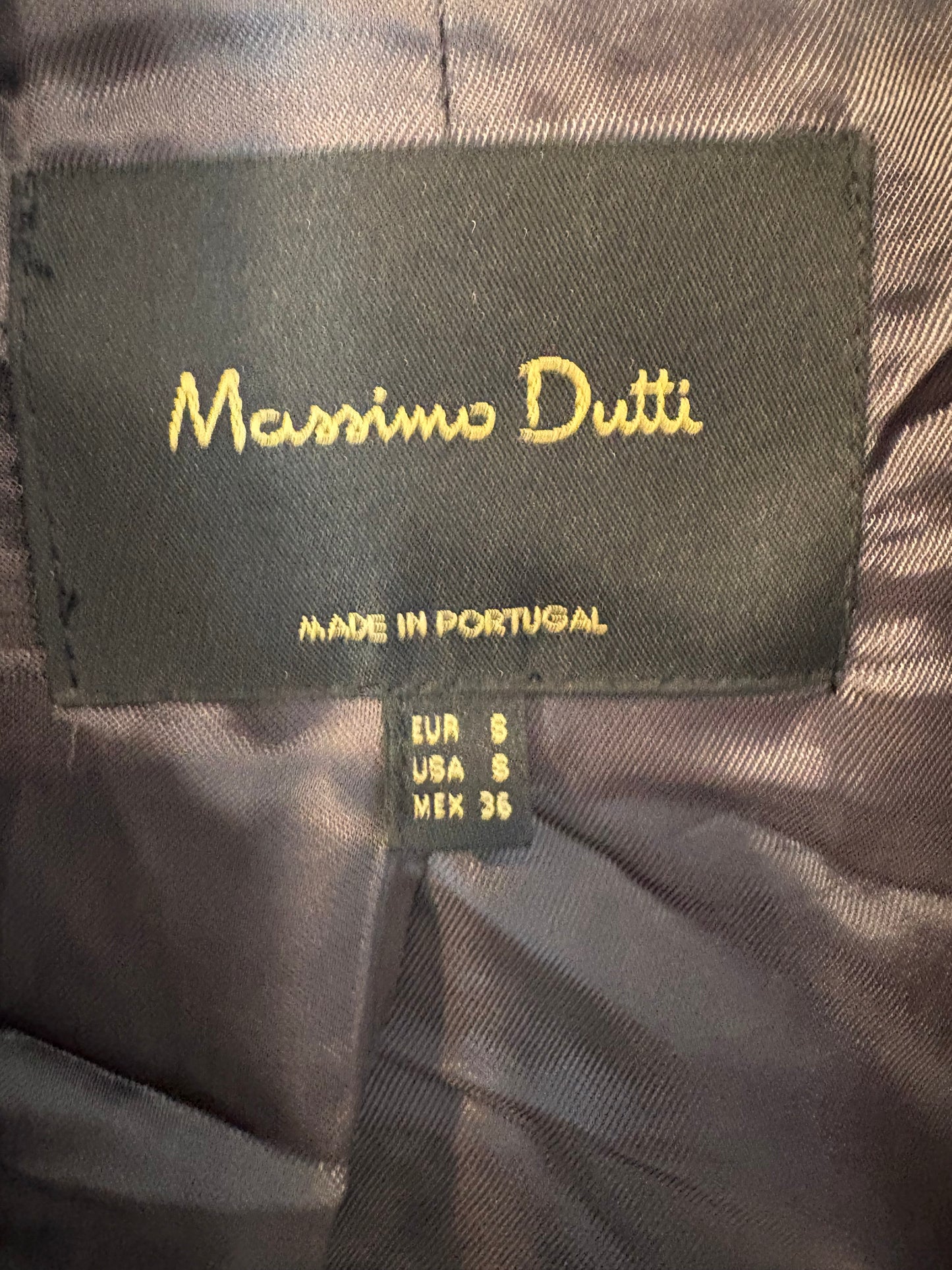 ZARA. Black stretch knit top. TL