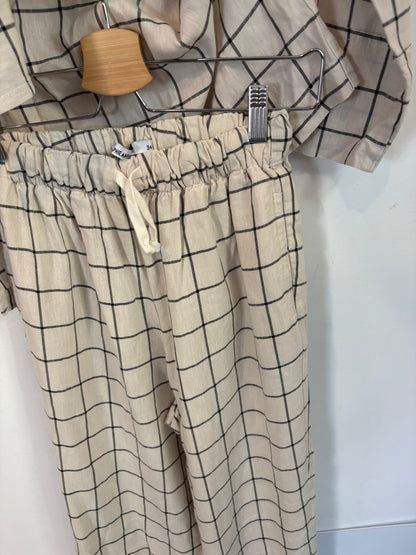SOPHIE & LUCIE. Traje de chaqueta beige mezcla