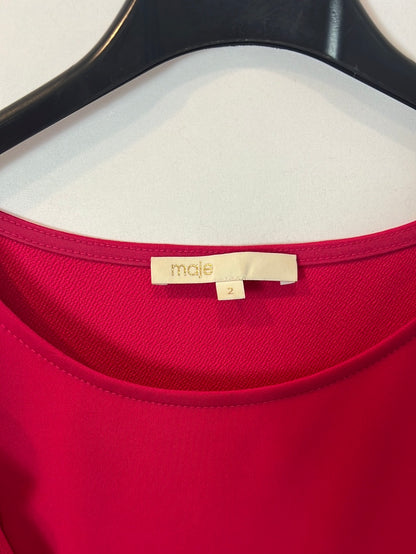 MAJE. Pink ruffled dress Tm