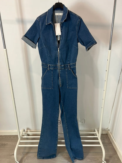 MANGO. Mono denim elástico. T M