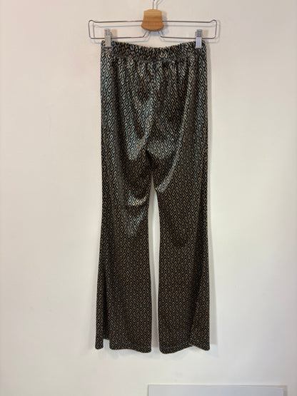 OTRAS. Pantalón terciopelo estampado