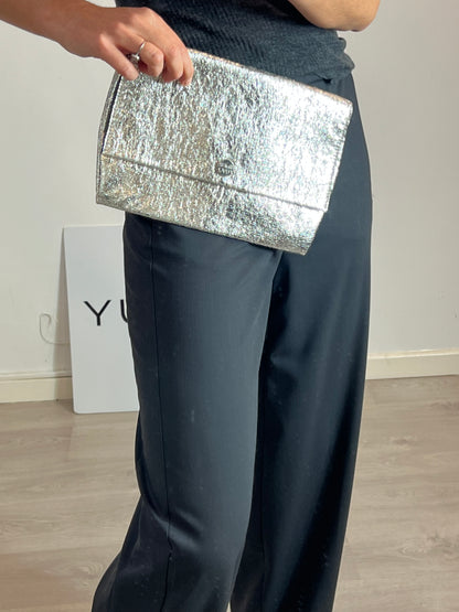 BIMBA Y LOLA. Silver handbag