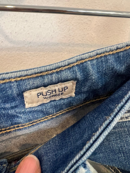 SALSA. Distressed skinny denim. Size 36