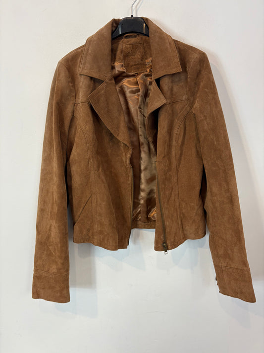 Chaqueta piel flecos