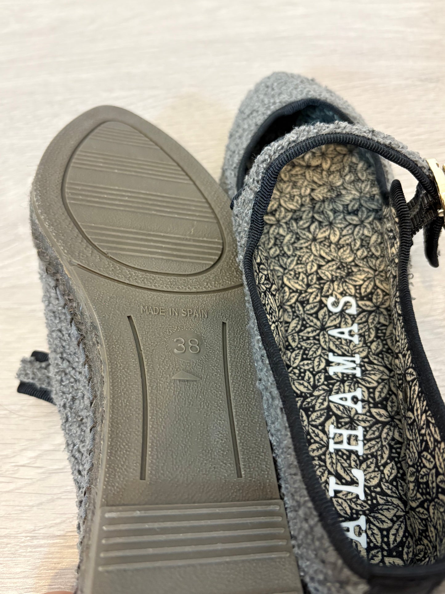 ALHAMAS. Bailarina borreguito en gris