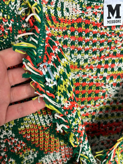 MISSONI. Cotton jacket in colors. T42 (M)