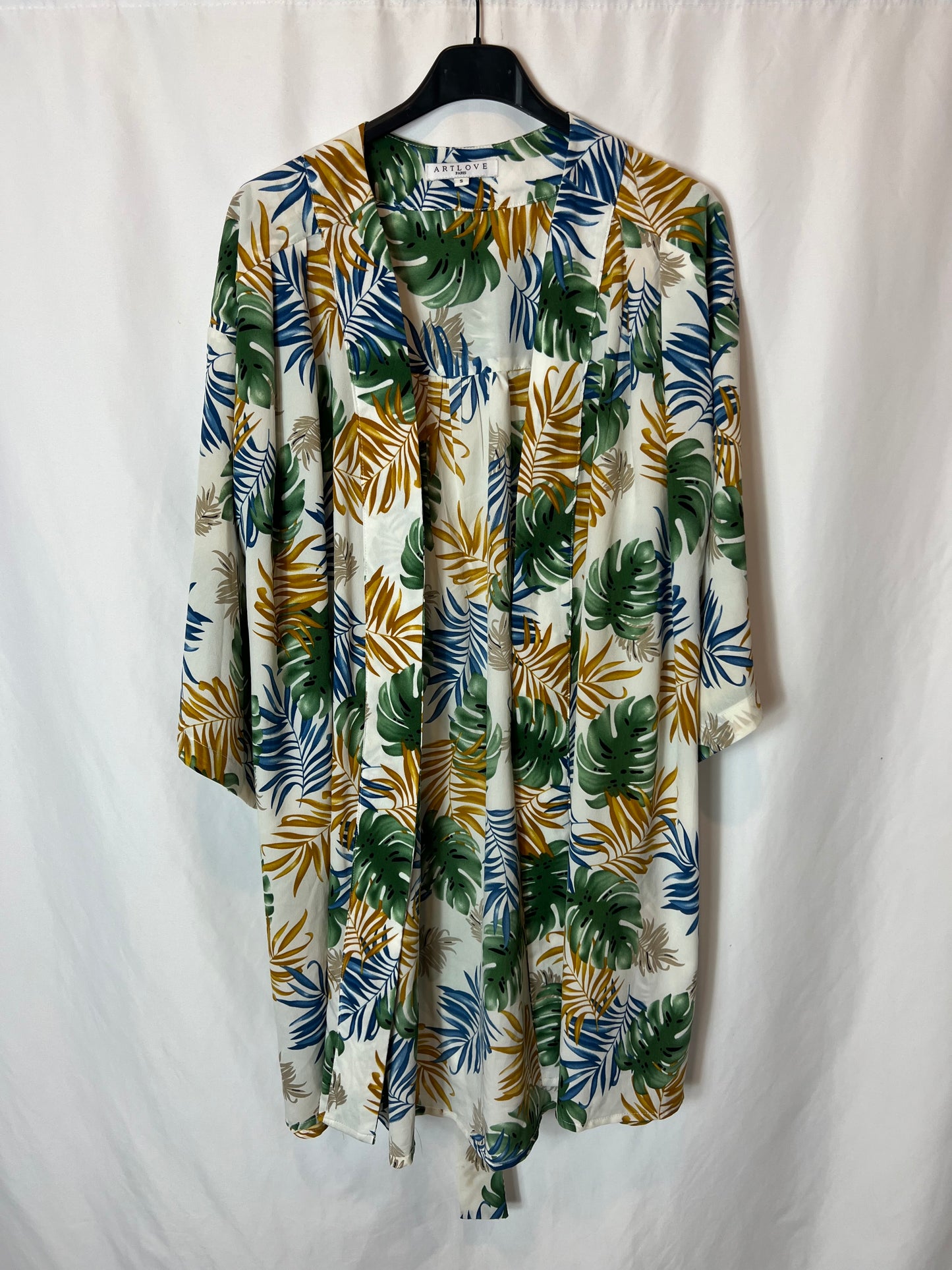 ARTLOVE. Tropical print kimono. TS