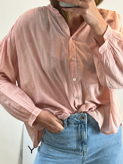 RENATTA&amp;GO. Pale pink cotton blouse. TM