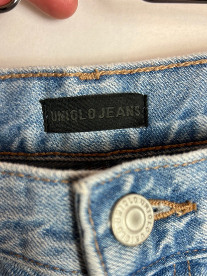 UNIQLO. Denim recto rotos. T 27(38)