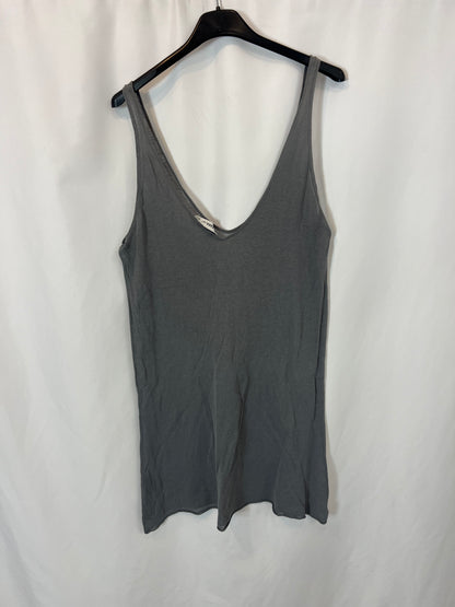 ZARA. Long semi-sheer cotton top. TS