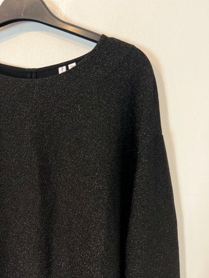 &amp;OTHER STORIES. Black thread dress, size 34