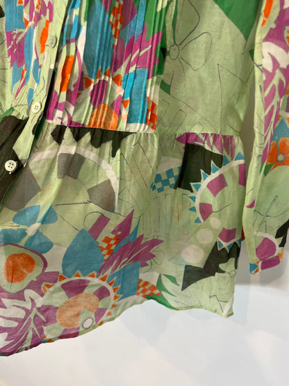 ETRO. Flower printed blouse. T 40 (M)