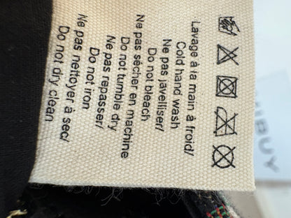 PETITE MENDIGOTE. Bolso estampado con piel asa larga