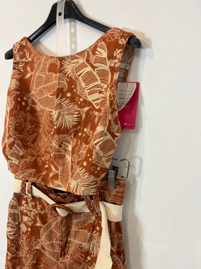 DRESS TO. Total look caldero estampado con lino. T S