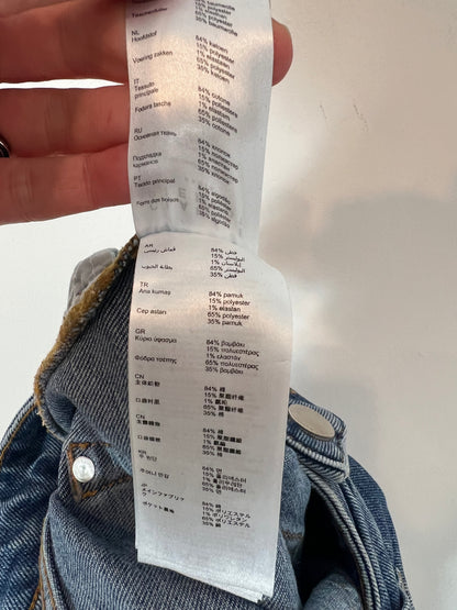 CLAUDIE PIERLOT. Denim pitillo. T 36