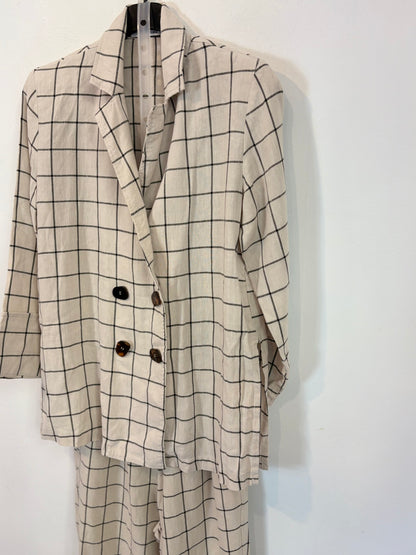 SOPHIE & LUCIE. Traje de chaqueta beige mezcla