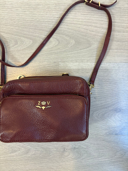 ZADIG&VOLTAIRE. Bolso burdeos piel