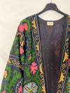 GYPSY TRUCK. Chaqueta/kimono bordados colores. T U