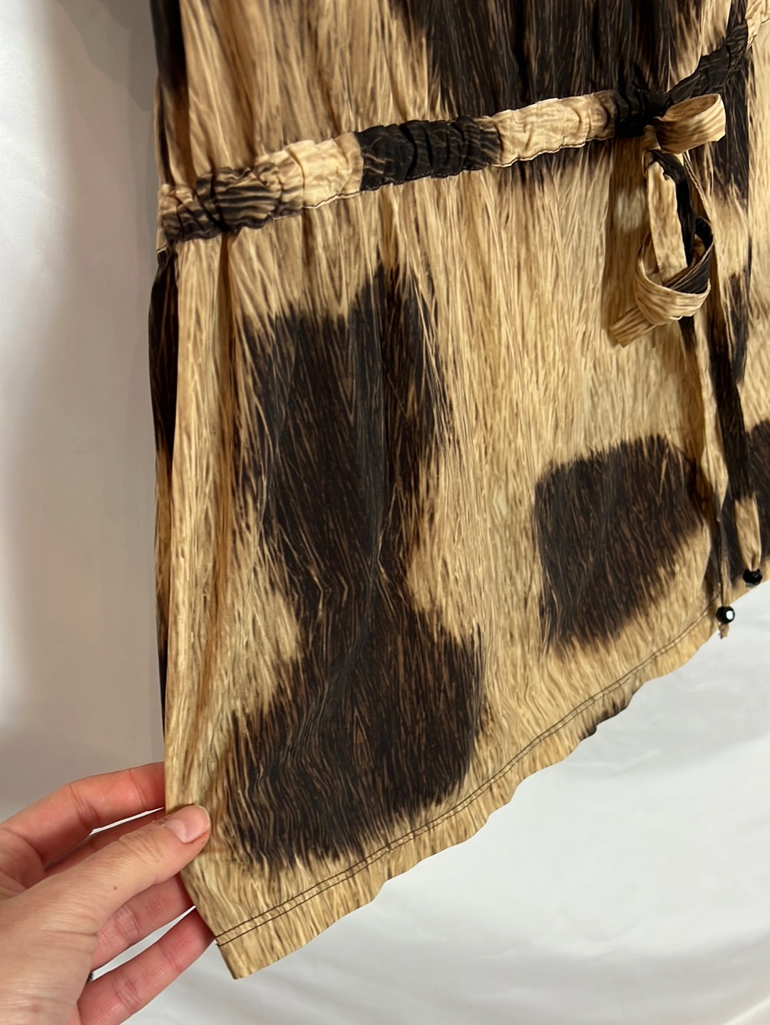 BLUMARINE. Short print dress. TM